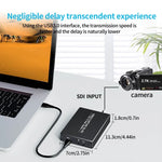 NK-M006 1080P フルHD HDMI to SDI + USB 3.0 出力コンバーター、SDI + USB 3.0