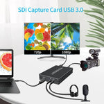 NK-M006 1080P フルHD HDMI to SDI + USB 3.0 出力コンバーター、SDI + USB 3.0