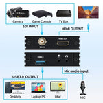NK-M006 1080P フルHD HDMI to SDI + USB 3.0 出力コンバーター、SDI + USB 3.0