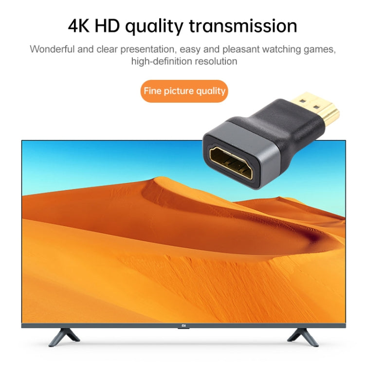 金メッキヘッド HDMIメス-オスアダプター、HDMIメス-オス