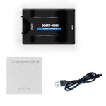 SCARTからHDMI HDTV1080P HDコンバーター、SCARTからHDMI