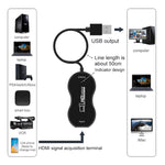 USB 2.0 から HDMI HD ゲームライブ録画モニタリングキャプチャ