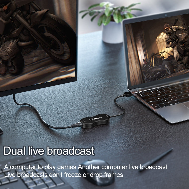 USB 2.0 から HDMI HD ゲームライブ録画モニタリングキャプチャ