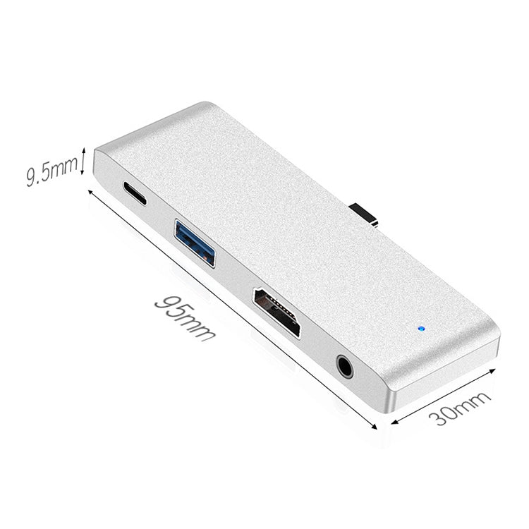 HW-TC29 4イン1 Type-C / USB-C 多機能拡張ハブアダプター iPad Proハブ