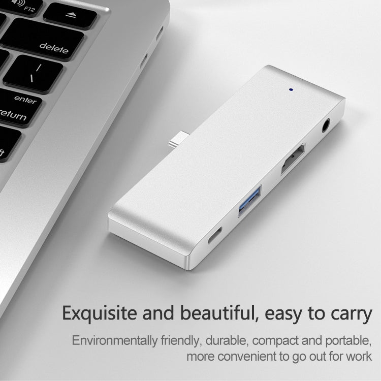 HW-TC29 4イン1 Type-C / USB-C 多機能拡張ハブアダプター iPad Proハブ