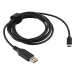 Yoga 3インターフェースからType-C / USB-Cオス電源アダプター充電ケーブル Lenovo Yoga 3用、長さ：約1.8m