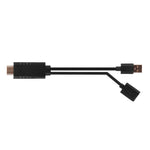 USBオス＋USB 2.0メスからHDMI電話用HDTVアダプターケーブル