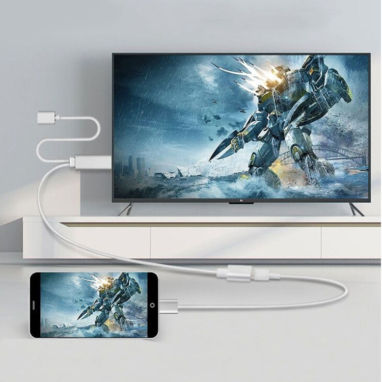 USBオス＋USB 2.0メスからHDMI電話用HDTVアダプターケーブル