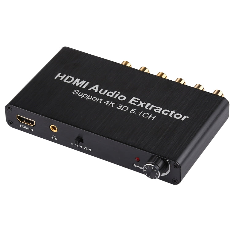 4K 3D HDMI 5.1CH オーディオデコーダーエクストラクター