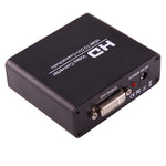 NEWKENG X5 HDMI to DVI オーディオ付き 3.5mm 同軸出力 ビデオコンバーター、EUプラグ、X5 HDMI to DVI オーディオ付き