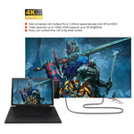 ROCKETEK SK-S5H 3 x USB 3.0 + HDMI + SD / TF メモリーカードリーダーハブ 4K HDMIアダプター、SK-S5H