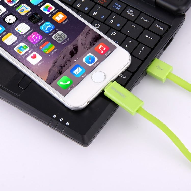 HAWEEL 1m 2イン1マイクロUSB & 8ピンからUSBデータ同期充電ケーブル、2イン1ケーブル2コネクター付き