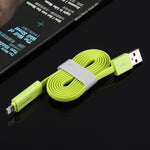 HAWEEL 1m 2イン1マイクロUSB & 8ピンからUSBデータ同期充電ケーブル、2イン1ケーブル2コネクター付き