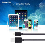 HAWEEL 1m高速35コア8ピンからUSB同期充電ケーブル iPhone、iPad用 8ピン1m、8ピンケーブル1m