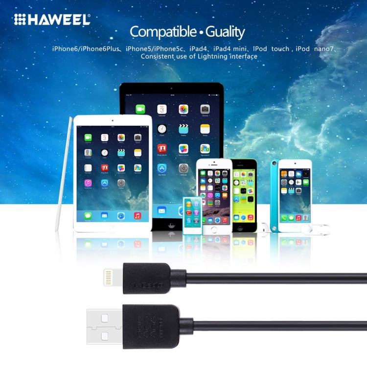 HAWEEL 1m高速35コア8ピンからUSB同期充電ケーブル iPhone、iPad用 8ピン1m、8ピンケーブル1m