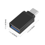 HAWEEL USB-C / Type-C オスからUSB 3.0 メス OTGデータ転送アダプター