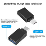 HAWEEL USB-C / Type-C オスからUSB 3.0 メス OTGデータ転送アダプター