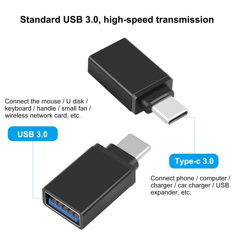 HAWEEL USB-C / Type-C オスからUSB 3.0 メス OTGデータ転送アダプター
