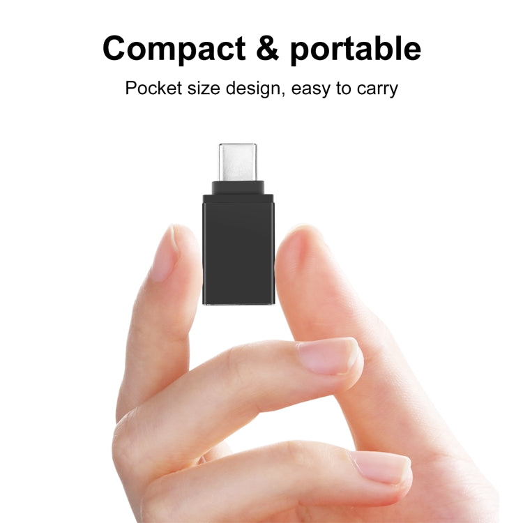 HAWEEL USB-C / Type-C オスからUSB 3.0 メス OTGデータ転送アダプター