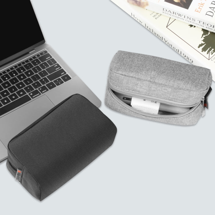HAWEEL 電子機器オーガナイザー収納バッグ 充電器、モバイルバッテリー、ケーブル、マウス、イヤホン用、サイズ：L、電子オーガナイザー、サイズ：L