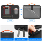 HAWEEL 13.0インチ スリーブケース ジッパーブリーフケース ラップトップハンドバッグ Macbook、Samsung、Lenovo Thinkpad、Sony、DELL Alienware、CHUWI、ASUS、HP対応 13インチ〜13.5インチノートパソコン用、13.0〜13.5インチ