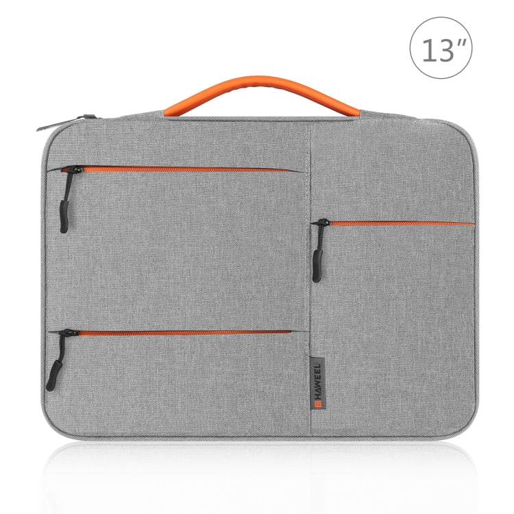 HAWEEL 13.0インチ スリーブケース ジッパーブリーフケース ラップトップハンドバッグ Macbook、Samsung、Lenovo Thinkpad、Sony、DELL Alienware、CHUWI、ASUS、HP対応 13インチ〜13.5インチノートパソコン用、13.0〜13.5インチ
