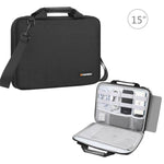 HAWEEL 15.0インチ〜16.0インチ ブリーフケース クロスボディ ラップトップバッグ Macbook、Lenovo Thinkpad、ASUS、HP対応 15.0インチ〜16.0インチ