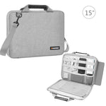 HAWEEL 15.0インチ〜16.0インチ ブリーフケース クロスボディ ラップトップバッグ Macbook、Lenovo Thinkpad、ASUS、HP対応 15.0インチ〜16.0インチ