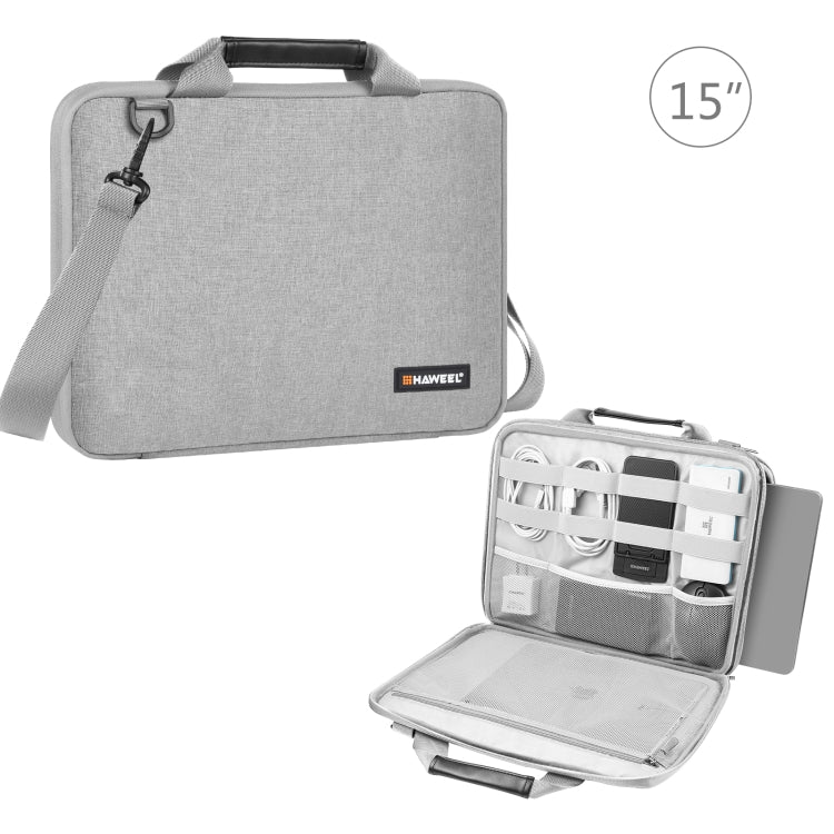 HAWEEL 15.0インチ〜16.0インチ ブリーフケース クロスボディ ラップトップバッグ Macbook、Lenovo Thinkpad、ASUS、HP対応 15.0インチ〜16.0インチ