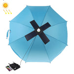 HAWEEL 28W 折りたたみ式傘トップ ソーラーパネル充電器 5V 3A 最大デュアルUSBポート対応 QC3.0 / FCP / SCP / AFC / SFCPプロトコル対応