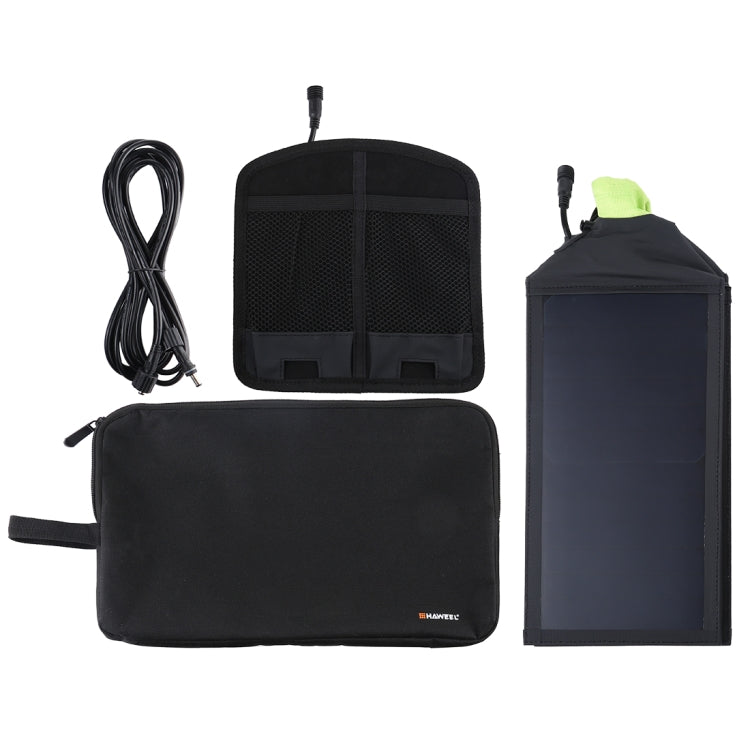 HAWEEL 28W 折りたたみ式傘トップ ソーラーパネル充電器 5V 3A 最大デュアルUSBポート対応 QC3.0 / FCP / SCP / AFC / SFCPプロトコル対応