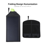 HAWEEL 28W 折りたたみ式傘トップ ソーラーパネル充電器 5V 3A 最大デュアルUSBポート対応 QC3.0 / FCP / SCP / AFC / SFCPプロトコル対応