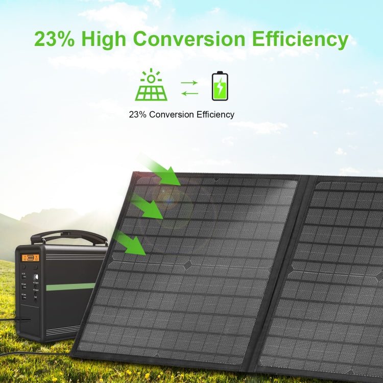 HAWEEL 60W 折りたたみ式ソーラーパネル充電器 旅行用折りたたみバッグ、60W