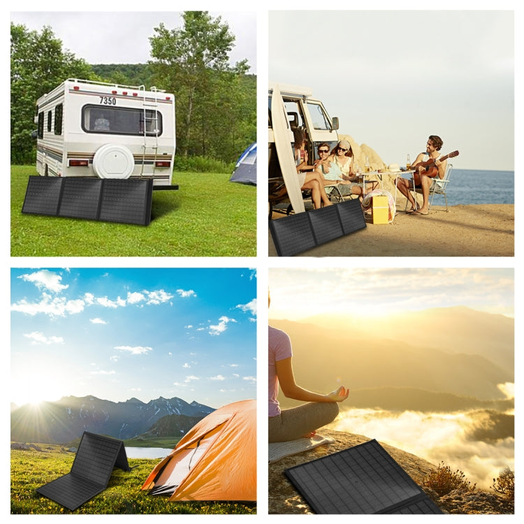 HAWEEL 60W 折りたたみ式ソーラーパネル充電器 旅行用折りたたみバッグ、60W