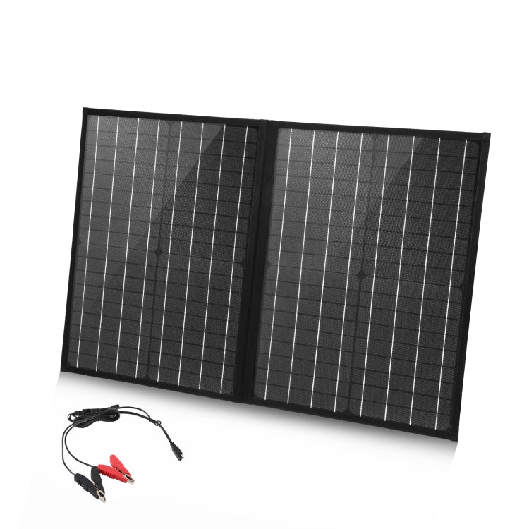 HAWEEL 50W 折りたたみ式ソーラーパネル充電器 旅行用折りたたみバッグ、50W