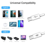 HAWEEL 25W 3A Type-C / USB-C から Type-C / USB-C PD 急速充電データケーブル、長さ：2m、Type-C から Type-C 2m