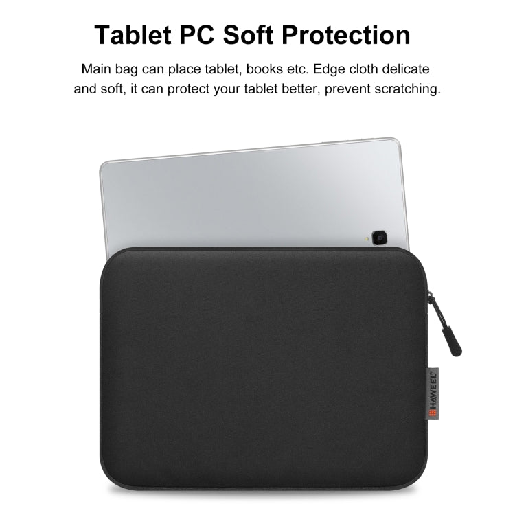 HAWEEL 11インチ タブレットスリーブケース ジッパーブリーフケース 9.7〜11.0インチタブレット用、9.7〜11.0インチ対応