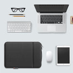HAWEEL ラップトップスリーブケース ジッパーブリーフケースバッグ ハンドル付き 14-15インチラップトップ用, ハンドル付き 14-15インチラップトップ用