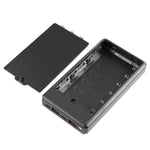 HAWEEL DIY 6 x 18650バッテリー 24W急速充電パワーバンクボックスケース ディスプレイ付き、バッテリー別売、6 x 18650バッテリー