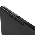 F611 着脱式 カラフルバックライト アルミニウム バックプレート ワイヤレス Bluetooth キーボード タブレットケース iPad Air 2 / 9.7 (2018) / 9.7インチ (2017) / Air / Pro 9.7インチ 用