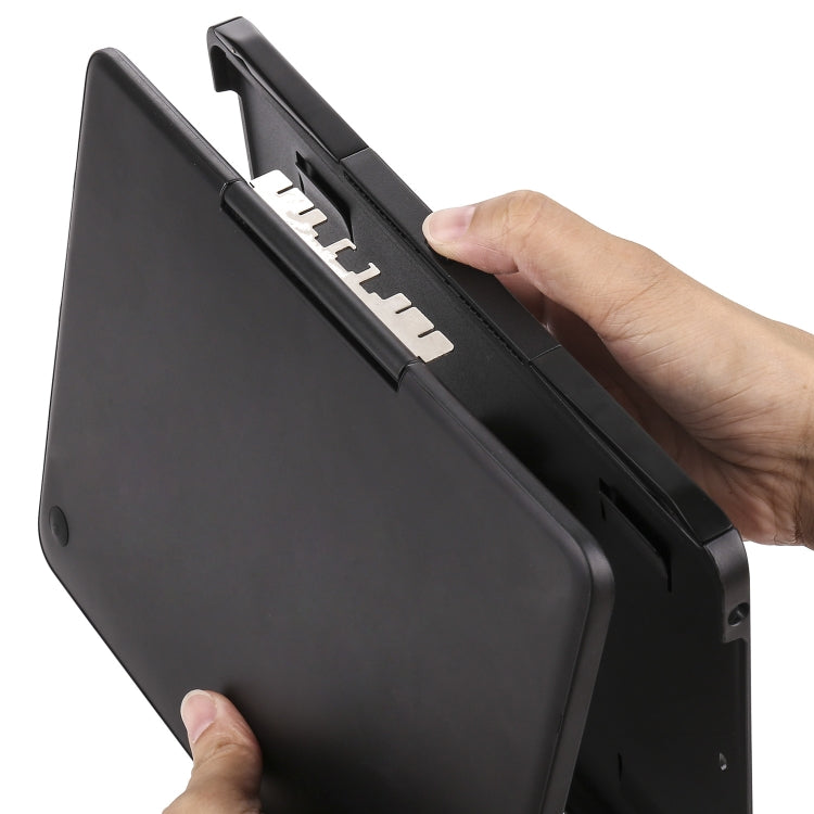 F611 着脱式 カラフルバックライト アルミニウム バックプレート ワイヤレス Bluetooth キーボード タブレットケース iPad Air 2 / 9.7 (2018) / 9.7インチ (2017) / Air / Pro 9.7インチ 用