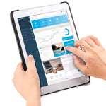 F611 着脱式 カラフルバックライト アルミニウム バックプレート ワイヤレス Bluetooth キーボード タブレットケース iPad Air 2 / 9.7 (2018) / 9.7インチ (2017) / Air / Pro 9.7インチ 用