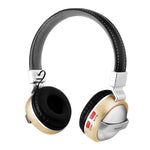 BTH-868 ステレオサウンドクオリティ V4.2 Bluetoothヘッドフォン、Bluetooth距離: 10m、3.5mmオーディオ入力＆FM対応