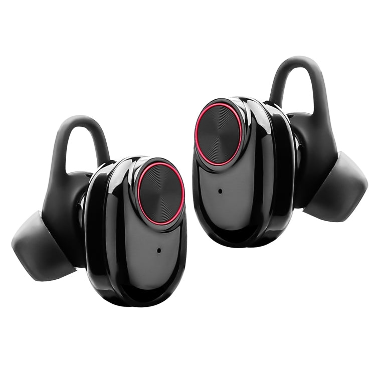 BTH-V5 DSPノイズキャンセリングイヤーバッズ スポーツワイヤレスBluetooth V5.0 ヘッドセット 充電ケース付き、iPhoneおよびAndroid対応