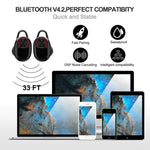 BTH-V5 DSPノイズキャンセリングイヤーバッズ スポーツワイヤレスBluetooth V5.0 ヘッドセット 充電ケース付き、iPhoneおよびAndroid対応