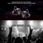 BTH-V5 DSPノイズキャンセリングイヤーバッズ スポーツワイヤレスBluetooth V5.0 ヘッドセット 充電ケース付き、iPhoneおよびAndroid対応