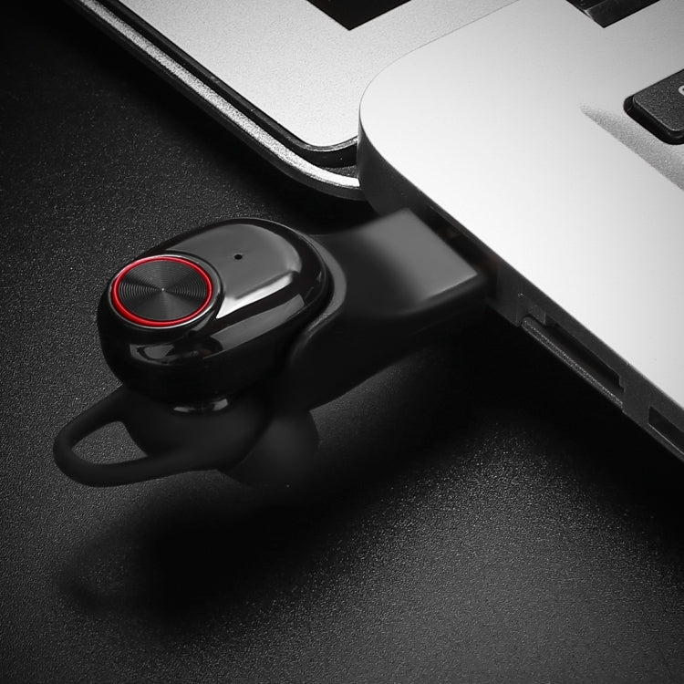 BTH-V5 DSPノイズキャンセリングイヤーバッズ スポーツワイヤレスBluetooth V5.0 ヘッドセット 充電ケース付き、iPhoneおよびAndroid対応