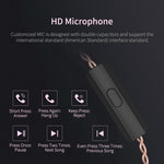 KZ ZSN サークルアイアン ムービングアイアン クアッドコア 有線コントロール インイヤー メガバス HiFi イヤホン マイク付き
