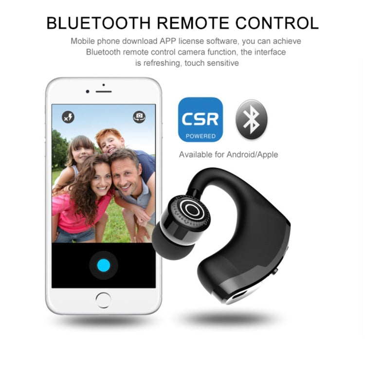 V9 ビジネスハンズフリー ワイヤレス Bluetooth ヘッドセット CSR 4.1 マイク付き ドライバー スポーツ用