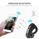 V9 ビジネスハンズフリー ワイヤレス Bluetooth ヘッドセット CSR 4.1 マイク付き ドライバー スポーツ用
